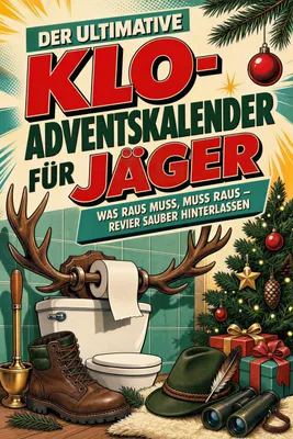 Produktbild von Der ultimative Klo-Adventskalender für Jäger