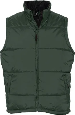 Produktbild von SOLS Warm Uni Steppweste / Bodywarmer mit Reißverschluss PC355 (4XL) (Tannengrün)