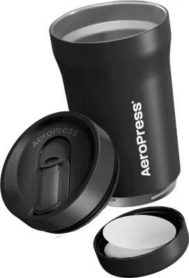 Produktbild von AeroPress Travel Coffee Tumbler - Black 15PMBK24