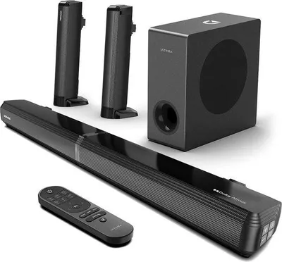 Productafbeelding van Klangbar met Dolby Atmos - 2-in-1 luidspreker met subwoofer - Bluetooth 5.3 - 280W - 99dB - Zwart