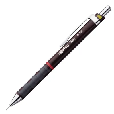 Produktbild von Rotring 1904510, Burgund, Kunststoff, HB, 0,35 mm