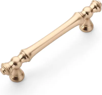 Produktbild von 6 Stš¹ck M?belgriffe Gebš¹rstetes Messing 96mm Lochabstand Schubladen Griffe fš¹r gold Kš¹chenschr?nke Schrankgriffe Schubladengriffe Tš¹rgriffe fš¹r Kš¹chenschr?nke Kleiderschrank