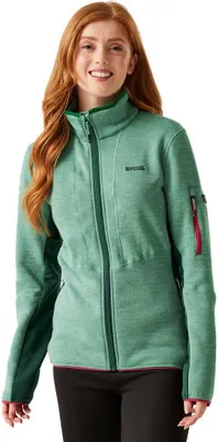 Produktbild von Regatta Ralina Fleece Mit Durchgehendem Reißverschluss Grün 14 Frau Grün 14
