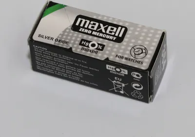 Produktbild von Maxell 10x 364 Uhrenzelle Silber Oxid Knopfzelle SR 621 S...