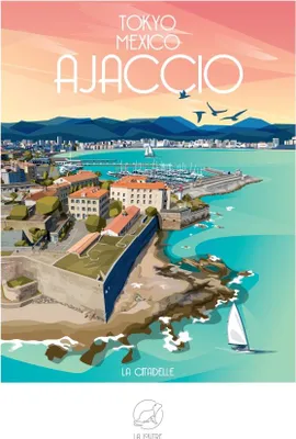 Immagine prodotto di La Loutre Puzzle 1000 pezzi Ajaccio - La Citadelle - Gioco di puzzle