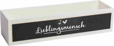 Produktbild von Freese Holzkiste  Lieblingsmensch 25 x 13 x 10 cm