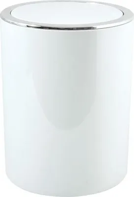 Image de Poubelle Kamaka 6l Sdb Blanc - Msv