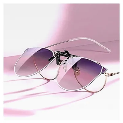 Produktbild von Clip-on Sonnenbrille, Polarisierte Clip-on Sonnenbrille, UV400 Sonnenbrille Clip, Polarisierte Nachtfahrbrille