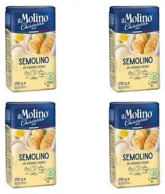 Produktbild von Semola di Grano Duro Mehl 4 x 250g - il Molino Chiavazza