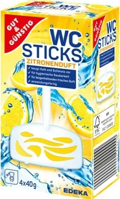 Produktbild von WC-Duftspüler Zitrone, 4 Stück