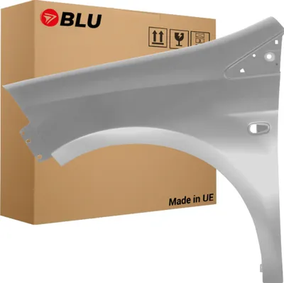 Image de BLU Aile Compatible avec Fiat Bravo 620B Gauche Silber SilberGrau | 2007-2014 | Avant | Peint| Prêt à Monter | Acier