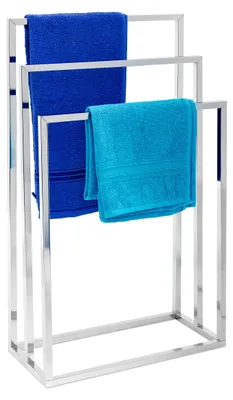 Image de relaxdays 10019256_0 relaxdays Handtuchständer   silber