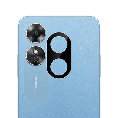 Produktbild von Techsuit Schutzglas für Oppo A17 - Schwarz KP27066