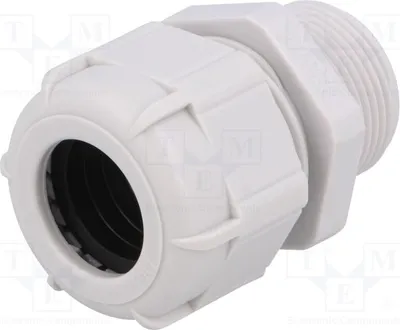 Imagen del producto de 1 x Conector para cable con rosca prolongada, grado de protección IP68, modelo BM4925L, para cable de 1,5 mm², rosca M25