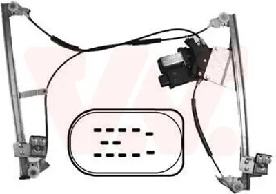 Produktbild von VAN WEZEL 5825261 Elektrischer Fensterheber Vorne Links für VW POLO (6N2)