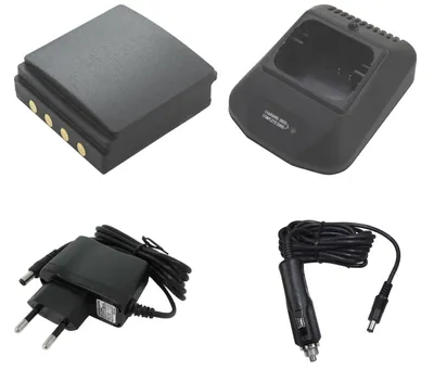 Immagine prodotto di Caricabatterie + batteria di ricambio per HBC Radiomatic FBFUB09N FUB9NM Unità di controllo gru Telecomando BA209060 BA2090 FUb09