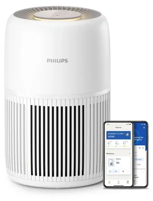 Imagen del producto de Purificador de aire PureProtect Lite 700, color beige, para espacios de hasta 75 m²