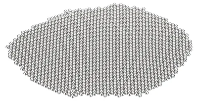1000 Edelstahlkugeln 2,5 mm G100 Präzisionskugeln Rührkugeln
