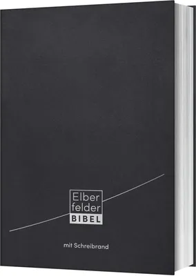 Produktbild von Elberfelder Bibel - mit Schreibrand, Leder