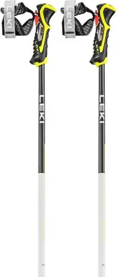 Produktbild von Leki Airfoil 3D White/Neonyellow/Dark Anthracite 115 cm Ski-Stöcke