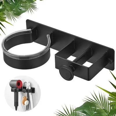 Produktbild von Badzimmer-Halter für Föhn aus Aluminiumlegierung