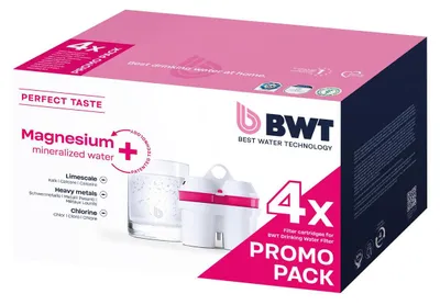 Produktbild von BWT Magnesium Mineralized Water 4er Promopack