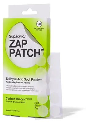 Obrázok produktu pre Supacylické náplasti na akné. Zap Patch ( Salicylsä ure náplasti na pupienky) 20 ksü ck
