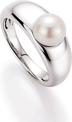 Produktbild von Karat 93002793540 Ring Damen Zucht-Perle Ø 8 mm Sterling-Silber Gr. 54