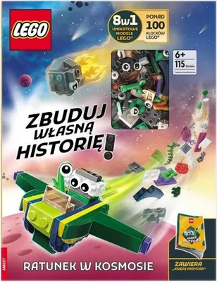 Productafbeelding van LEGO Weltraumrettungsbuch. Erschaffe deine eigene Geschichte!
