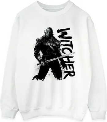 Produktbild von Netflix - "The Witcher" Sweatshirt für Damen BI41758 (XXL) (Weiß)