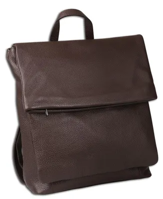 Produktbild von Toscanto dunkelbraunfarbene Cityrucksack mittel 32x33x8cm ORT102RN6