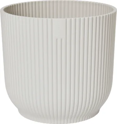 Produktbild von elho® Vibes Übertopf Fold Mini Seidenweiß Ø 7 cm - Kunststoff
