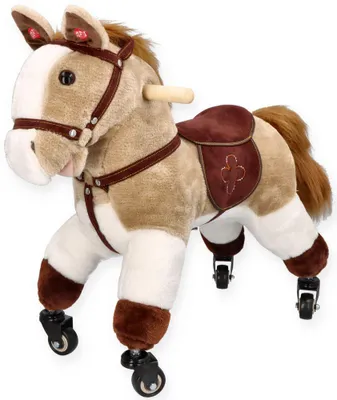 Produktbild von Plüsch-Pferd Mustang auf Rädern mit Sound – Adam Toys