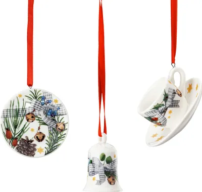 Imagen del producto de Colección Hutschenreuther 2024. Mini-set de 3 piezas. Taza "Dulces campanillas...". Edición limitada. 02485-727212-28674 / Venta solo mientras duren las existencias