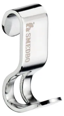 Produktbild von Smedbo SIDELINE - Haken für Smedbo Seifenkörbe, 2 Stück, in Edelstahl verchromt DK2100