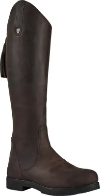 Image de Moretta - Bottes de campagne pour femmes "Renata", cuir ER2044 (37 EU Weit) (Marron)