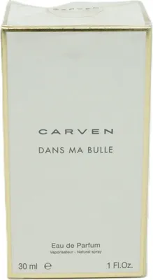 A product box for Carven Dans Ma Bulle Eau de Parfum.