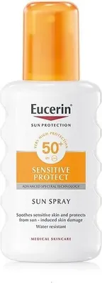 Obrázek produktu pro Eucerin Sprej na opalování Sensitive Protect SPF50+ 200ml