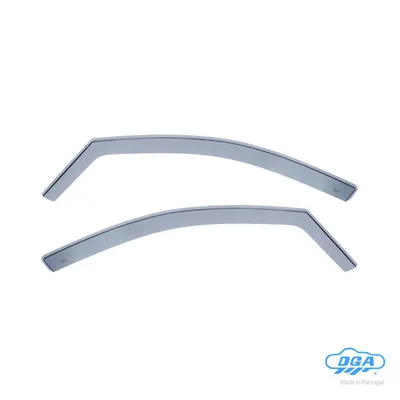 Produktbild von DGA Windabweiser Regenabweiser Vorne für FORD Fiesta Mk6 Schrägheck (JA8, JR8) Fiesta Mk5 Schrägheck (JH1, JD1, JH3, JD3)