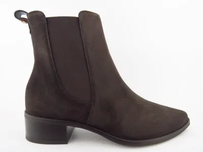 Produktbild von Paul Green Soft Suede Mocca Stiefelette Braun : 38.5