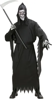Immagine prodotto di Costume di Halloween da mietitore per adulti taglia L