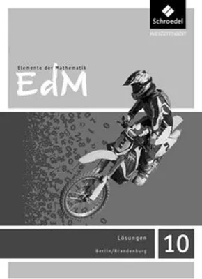 Produktbild von Elemente der Mathematik 10. Lösungen. Sekundarstufe 1. Berlin / Brandenburg