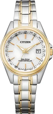 Produktbild von Citizen EC1186-85A Damen-Armbanduhr, Edelstahl-Gehäuse, Metall-Armband, Solarbetrieb