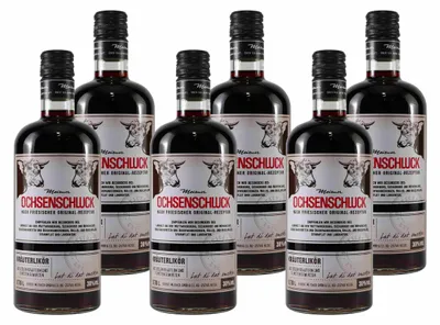 Produktbild von Meisner Ochsenschluck Kräuterlikör (6 x 0,7L)