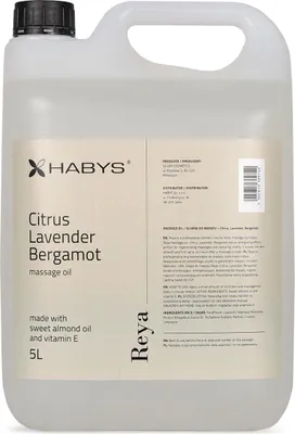 Obrázek produktu pro Náhradní masážní olej CITRUS/LAVENDER/BERGAMOT 5000 ml