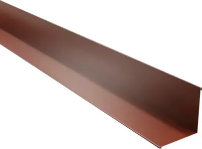Produktbild von PRECIT Innenecke 90° für Wand Rotbraun RAL 8012 2000 mm x 115 mm x 115 mm x 0,5 mm