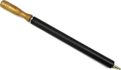 Immagine prodotto di Pompa da calcio con manico in legno lungo 250 mm, nero
