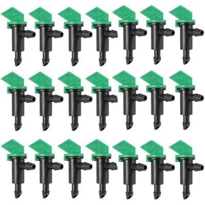 Tropfspritzen 100 Stück, grün, 16 l/h, 4/7 mm Schlauchanschluss