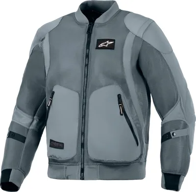 Produktbild von Alpinestars Flight Air Motorrad Textiljacke, grau/blau, L