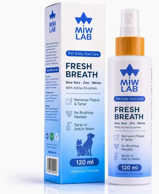 Mundspray gegen Mundgeruch für Hunde & Katzen, 120 ml